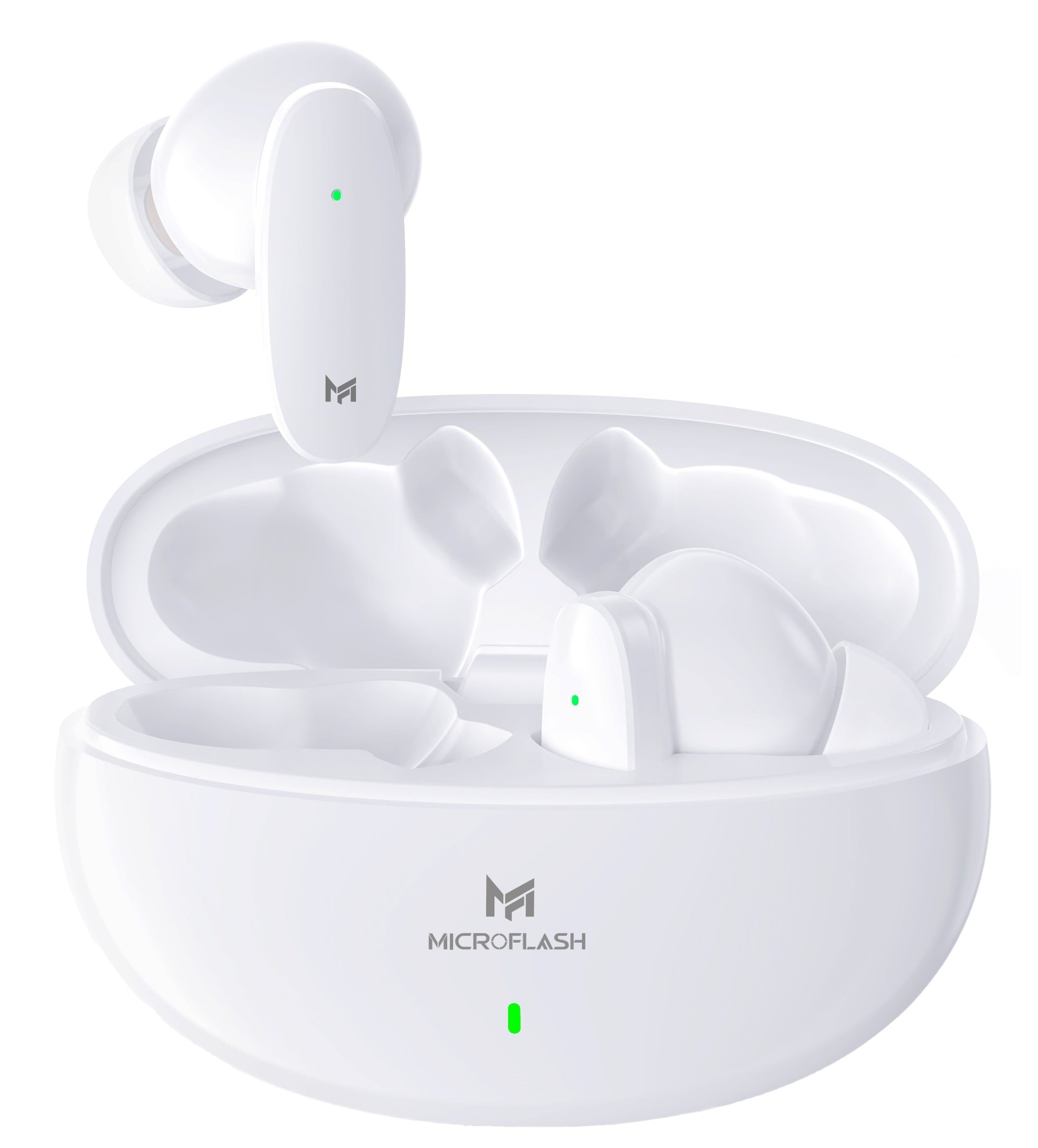 Microflash D79 Bluetooth Earbuds, Wireless Headset WIth 50Hrs Playtime, ENC